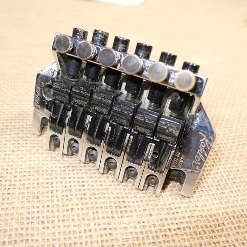Kahler USA Spyder 2720 Spyder Floyd Rose Tremolo Bridge Black and Chrome Same Day Shipping #DK12 image 1
