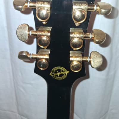 Epiphone Les Paul Custom Blackback PRO 2014 - 2019 - Antique Ivory image 7