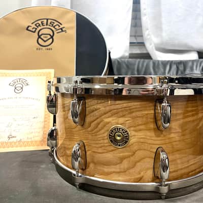 (MINT) Gretsch Limited Edition 7x14 140th Anniversary Commemorative Snare Drum - Natural Gloss Laquer image 1