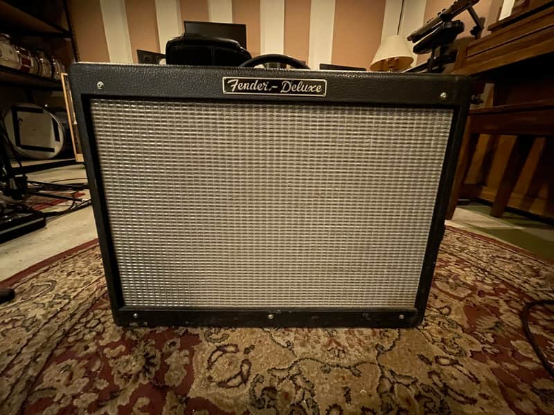 Fender Hot Rod Deluxe 3-Channel 40-Watt 1x12" Guitar Combo 2002 - 2010 - Black image 1