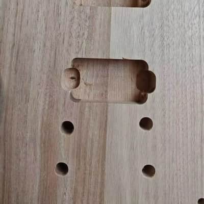 Unfinished Mahogany Wood Guitar Body image 4
