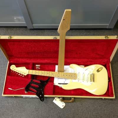 Fender Maestro Alex Gregory 7-String Stratocaster Prototype Package 1987 Aged White image 6