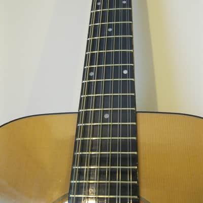 Kay KD28-12 Vintage Mid-1970s Korean-made Rare Tailpiece-style Blues 12-string Dreadnought Guitar. image 6