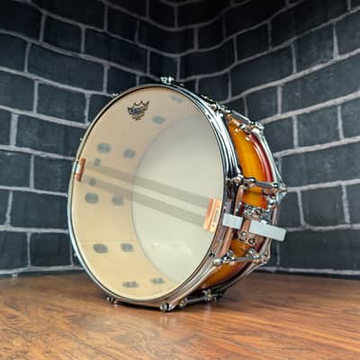Pearl Reference Pure 6.5x14 Snare Drum – Honeyburst • Premium Hybrid Shell • Studio‑Grade Sensitivity • Explosive Projection • PURESOUND Equalizer Upgrade • Mint Condition image 12