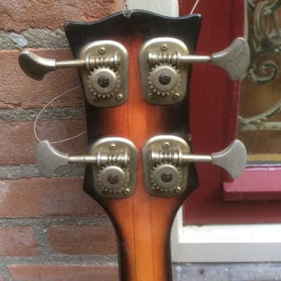 VOX escort / Crucianelli elite Vintage Bass 1960,s sunburst image 6