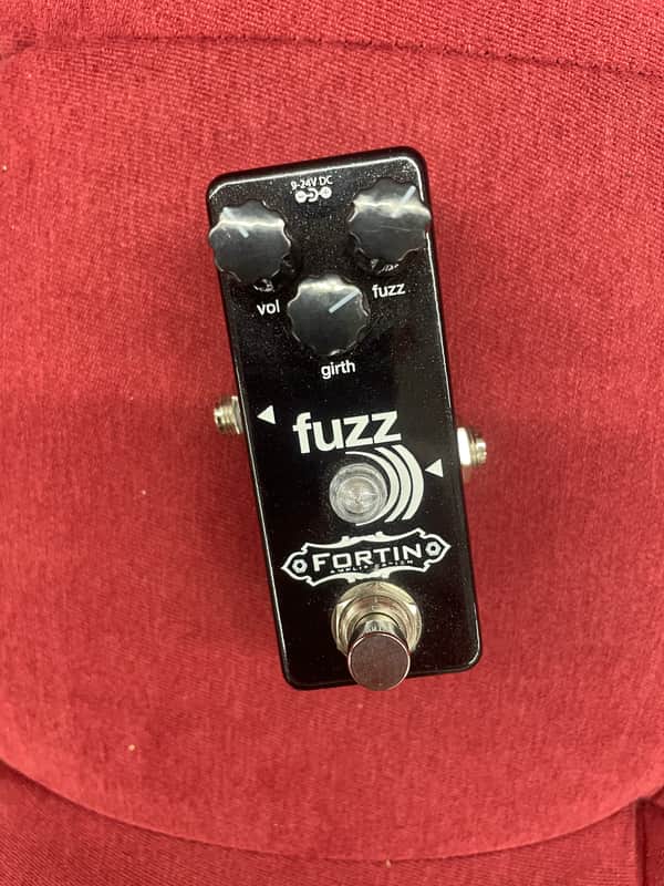 Fortin Amplification The Fuzz))) Guitar Pedal - Black | Reverb