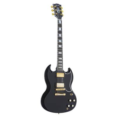 Gibson SG Custom 2-Pickup Ebony - Custom Electric Guitar image 1