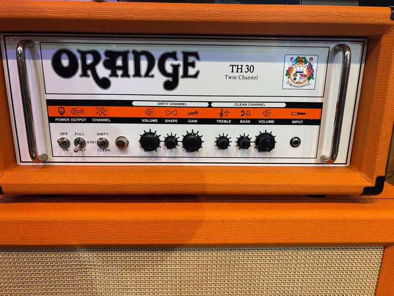 Pre-owned Orange TH-30 Head w/case & footswitch image 1