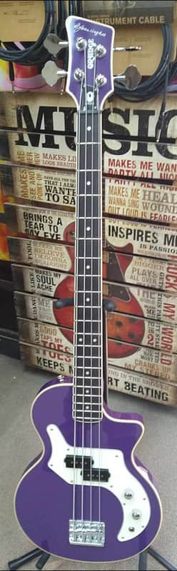Orange O Bass - Glenn Hughes Signature Edition - in Purple w/ Gig Bag image 1