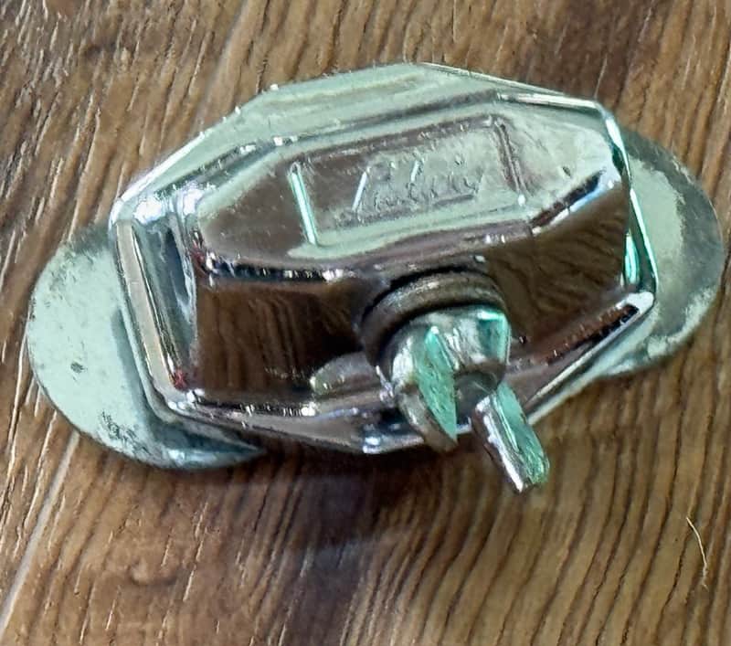 Ludwig Vistalite Floor Tom Drum Leg Mount Vintage 70's with Gaskets image 1