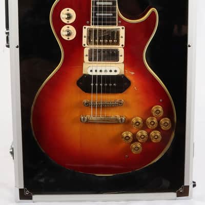 1973 Gibson Les Paul Custom Electric Guitar w/ Glass Display Case One of a Kind!! image 2