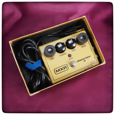MXR Distortion II エフェクター model no. 142 MXR MX-142 Distortion II 1979 - 1984 | Reverb