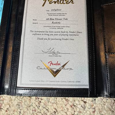 Fender Custom Shop Telecaster - Blue Flower image 16