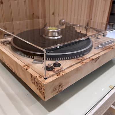 Epic H.H. Scott PS-97XV Handmade Turntable Burl Mappa Poplar Veneer GoRgEoUs Audiophile Flagship image 7