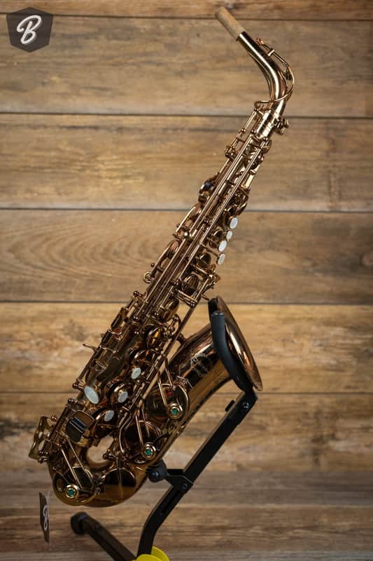 Chateau CAS-50C Alto Saxophone Cognac Lacquer Finish w/Case image 1