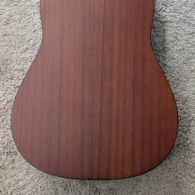 Luna Wabi Sabi Dreadnought Satin Finish Solid Spruce Top Acoustic Guitar image 2