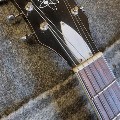Harmony H47 Stratotone Mercury Vintage Guitar w/ DeArmond Gold Foil image 11