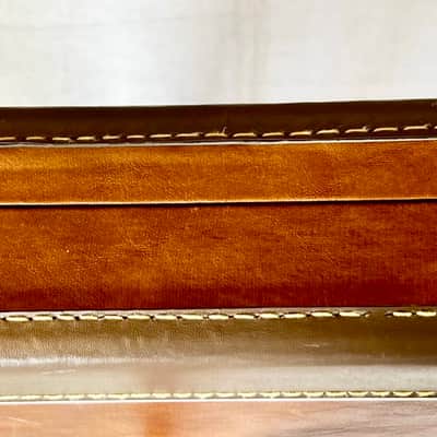 RARE USA GIBSON M-III Miii M3 M-3 ALL AMERICAN RECTANGULAR HARD SHELL TOLEX GUITAR CASE L@@K image 4