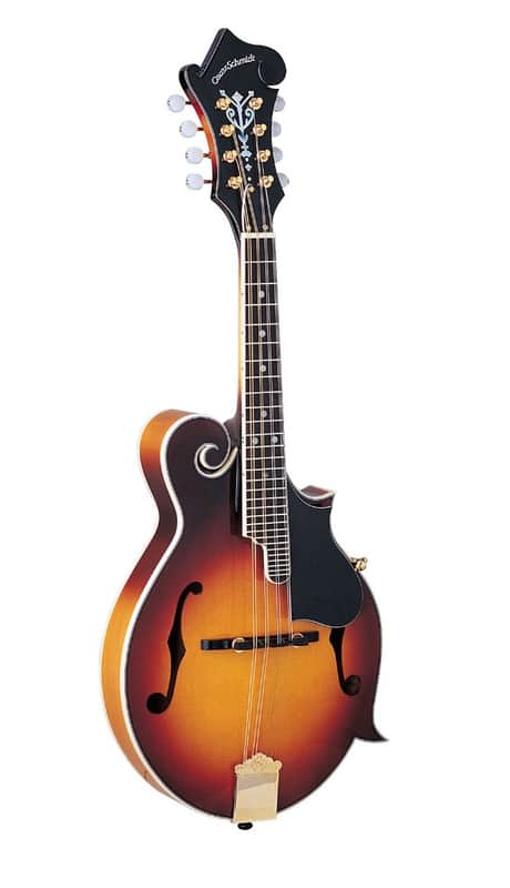 Oscar Schmidt Model OM40 Sunburst "F" Style Mandolin with Spruce Top F-style image 1