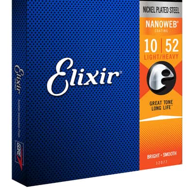 12077 Nanoweb 10/52 Light-Heavy Elixir image 1