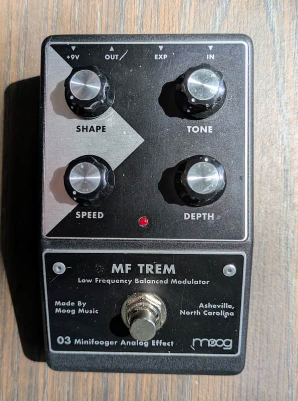 Moog Minifooger MF Trem v2 2010s - Black image 1