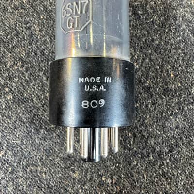 Vintage 1940s RCA 6SN7GT Preamp Tube 6SN7 Valve #195 image 3