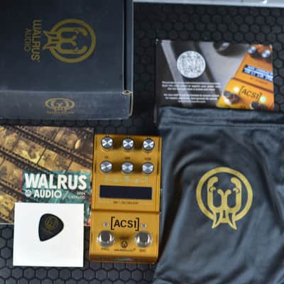 Walrus Audio Mako ACS1 MKII Amp + Cab Simulator 2024 - Present - Gold image 7