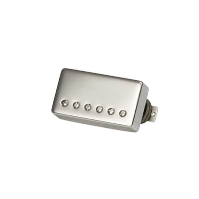 Gibson Custombucker (Matched set, Double Black, True Historic Nickel Covers, 2-conductor, Unpotted, 8k, Alnico 3) - PUCBDBNC2-SET image 4