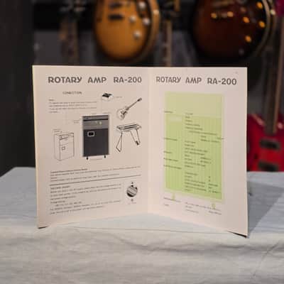 Yamaha RA-200 Rotary Cabinet 1970s Blue/Brown/Silver Local Pickup Only at Milwaukee Vintage image 14