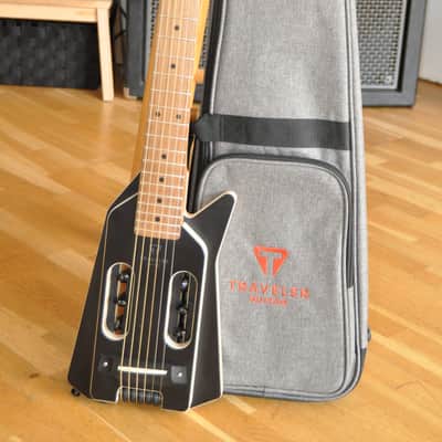 TRAVELER GUITAR EDA Ultra Light Edge Acoustic Black / Made In USA / Acoustic-Electric Travel Guitar image 2