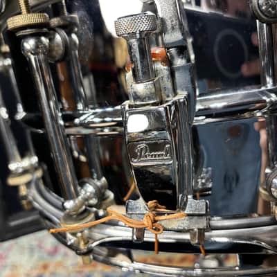Pearl -Ian Paice  6.5x14" Signature Series Snare Drum 1995–2002 Chrome Over Brass image 7