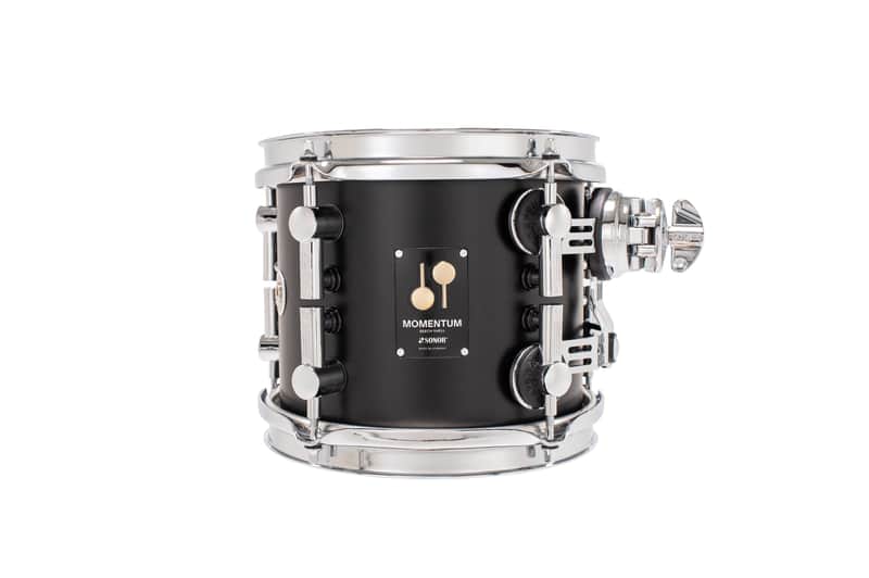 SONOR Momentum Beech Series 8x7" GT Black Matte Lacquer Rack Tom Drum | Worldwide Ship | NEW | Authorized Dealer image 1