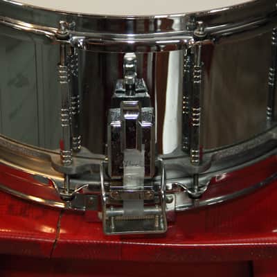 RARE Pearl Free-Floating Steel - COS 14"X6.5 snare Japan 1st gen image 4