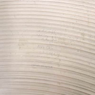 Zildjian 24" A. Avedis Ride Cymbal Vintage 1970's 4,277g's image 6