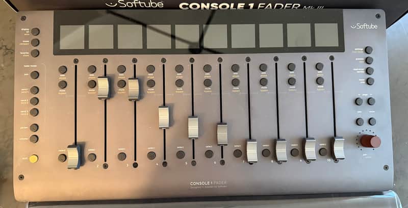 Softube Console 1 MKIII Fader DAW Controller 2024 - Present - Black image 1