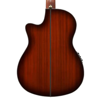 Ibanez GA35TCE A/E Nylon String Guitar - Violin Sunburst High Gloss image 7