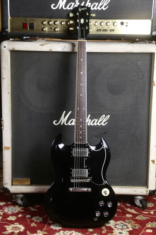 1990s Greco SS-600P2 Kanako Nakayama Model Made in Japan "Mint Collection" - Black image 1