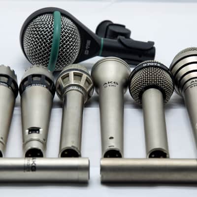 AKG Vintage Microphone Kit 1960s-1980s image 4