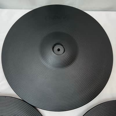 Roland CY-14C + Roland CY-15R Crash Ride V-Cymbal V Drum Trigger Roland THREE PACK image 7