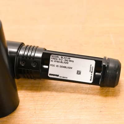 Shure BLX24/PG58 Handheld Wireless System - H9 Band (NO POWER SUPPLY) CG010XN image 14