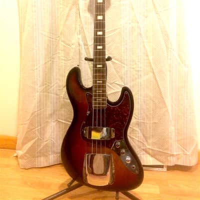 Encore Jazz Bass MIJ 70's "Sunburst" image 2
