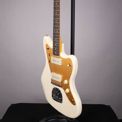 Squier J Mascis Jazzmaster Electric Guitar - Vintage White image 5