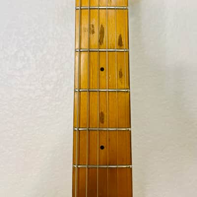 Electra Phoenix X110N Double Cut Ash Body Maple Neck Fretboard Matsumoku Japan 1983 - Natural image 13