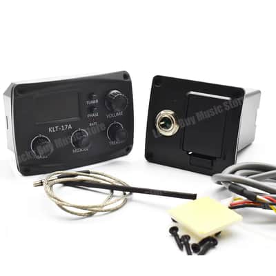 Acoustic Guitar 3 Band EQ Equalizer with Tuner Guitar Pickup image 1