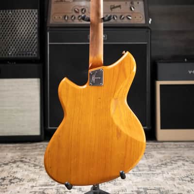 Novo Dealer Limited Miris JHH Semi-Hollow Electric Guitar - Amber Burst with Gig Bag image 9