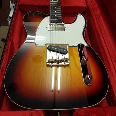 2024 Fender  Custom Shop American Custom Telecaster NOS RW Bleached 3-Color Sunburst image 3