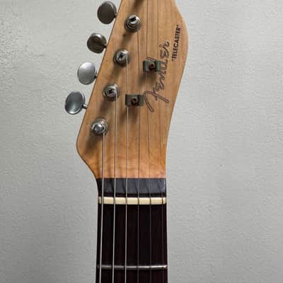MJT Telecaster Cherry Nitro Telecaster Partscaster Telegibson image 5