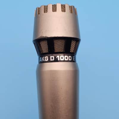 ☆Vintage 1970s AKG D1000E Dynamic Microphone - New Foam & Replacement Capsule Inside image 12