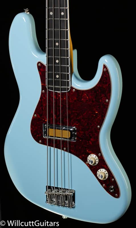 Fender Gold Foil Jazz Bass Sonic Blue (102) image 1