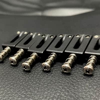 Graph Tech PS-8000-00 String Saver Originals 2-1/16" Strat / Tele-Style Saddles - 6-String 2010s - Black image 4